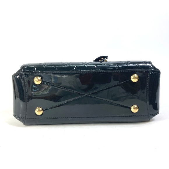 Louis Vuitton Vernis Patent Montaigne bag crossbody Noir Black - Picture 5 of 15